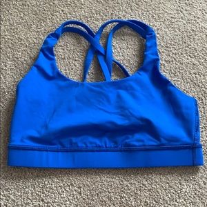 Lululemon royal blue sports bra size 6
